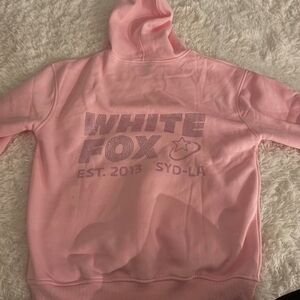 White Fox Boutique Pink Hoodie